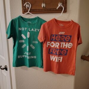 Oshkosh Tshirts Boys Size 4/5